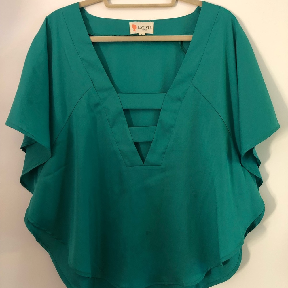 L’Atiste silk top